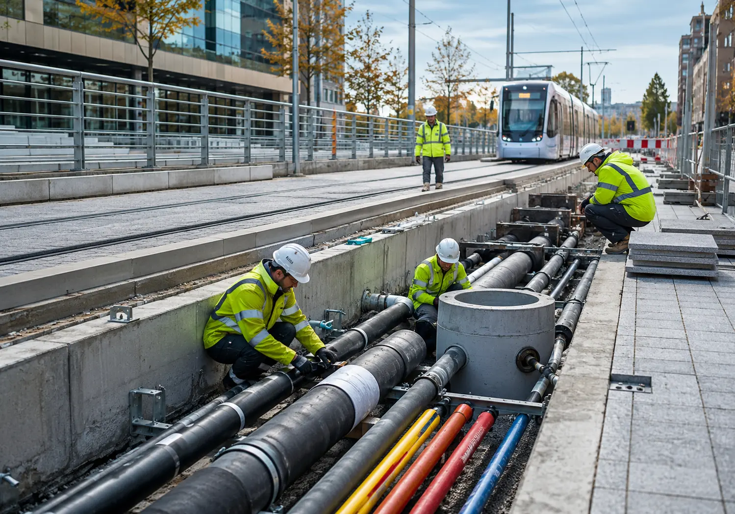 Integrare rețele tehnico-edilitare în proiecte de infrastructură urbană
